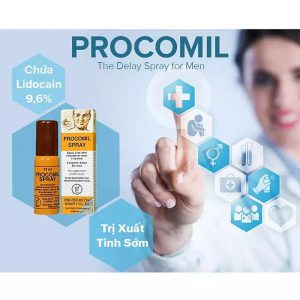 Thuốc Xịt Chống Xuất Tinh Sớm Procomil Spray