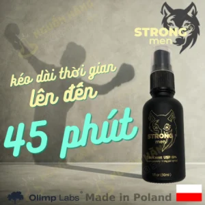Chai xịt chống xuất tinh sớm STRONG MEN