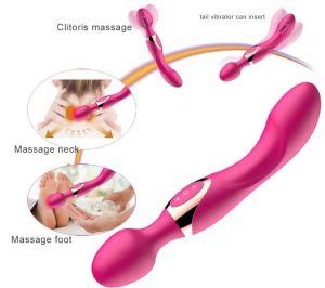 Chày rung tình yêu đồ chơi người lớn massage 2 đầu Passion