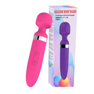 Trứng Rung Đôi Dương Vật Giả Gắng Tường Dildo Cao Cấp
