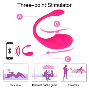 Trứng rung tình yêu LOLA kết nối nhiều thiết bị thông minh bluetooth