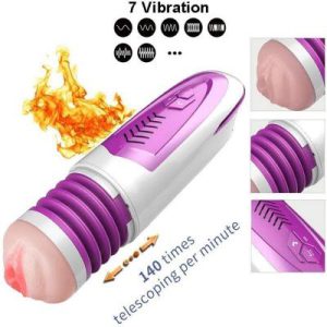Âm đạo giả tự động rung thụt xoay Dibe