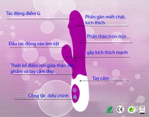 Dương vật giả rung Pretty Love Snappy cỡ nhỏ 30 chế độ rung