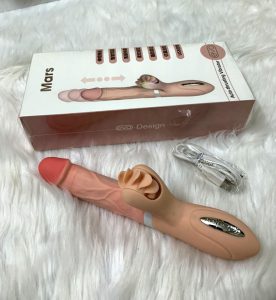 Dương Vật Giả Vibrator Evo Mars Kết Hợp Lưỡi Liếm Cao Cấp